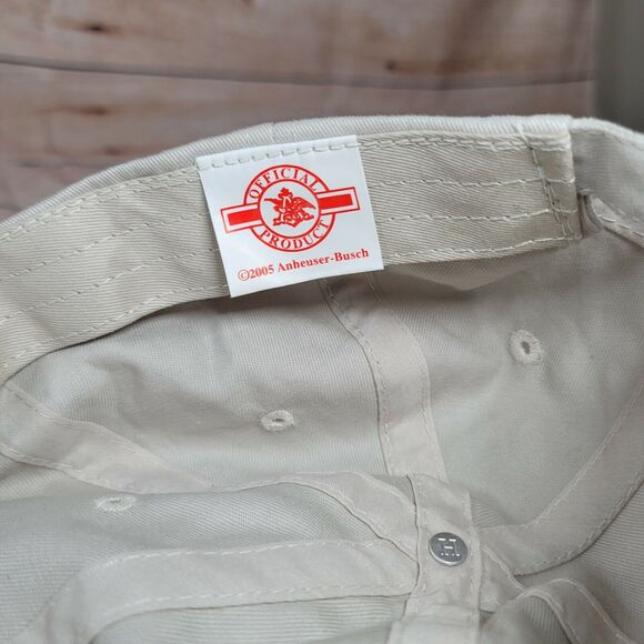 Budweiser Beer Adjustable Strap Red‎ Baseball Cap Hat - Picture 8 of 8